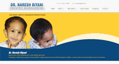 Desktop Screenshot of childneurosurgeon.com