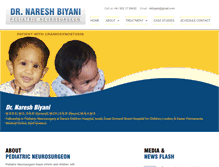 Tablet Screenshot of childneurosurgeon.com